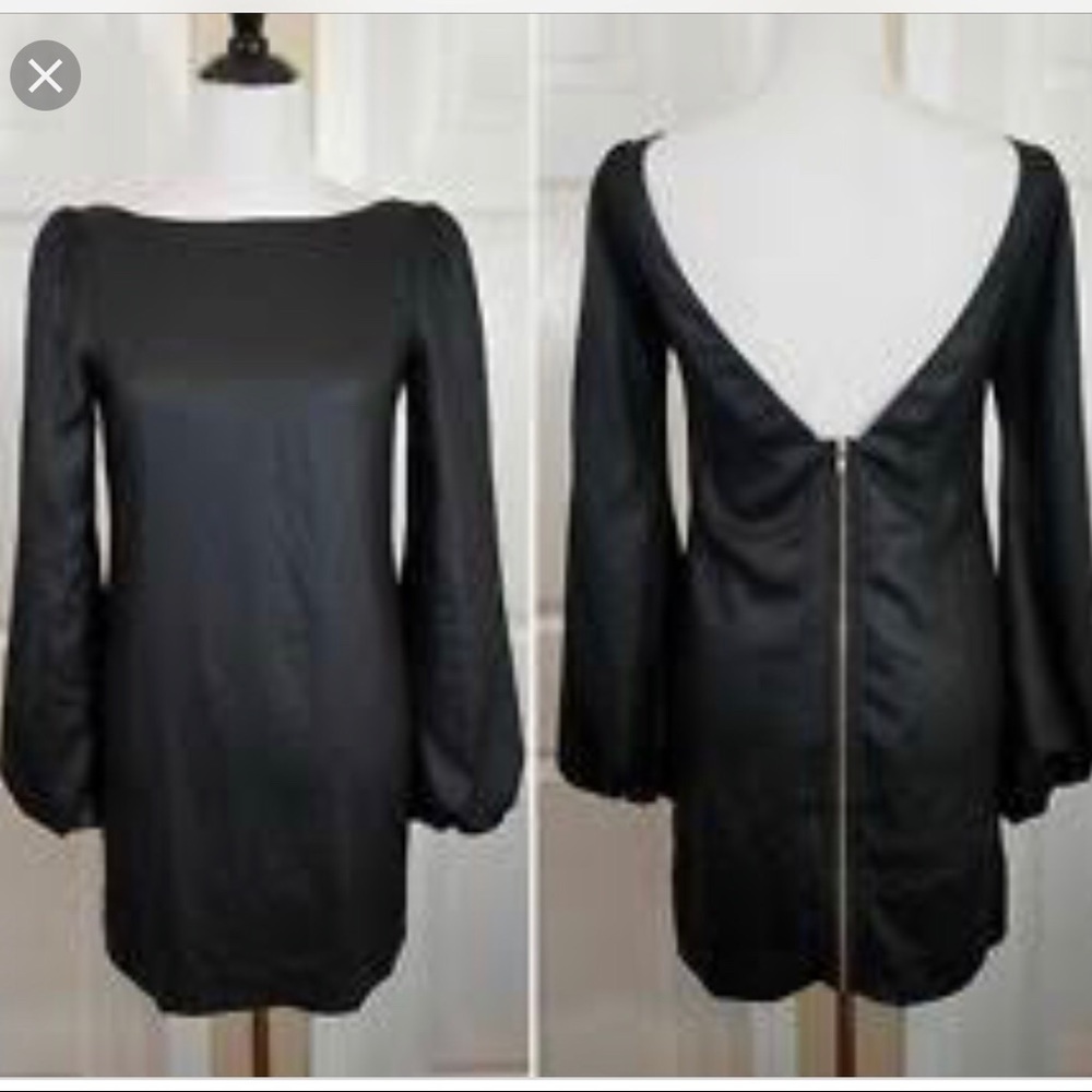 Elizabeth & James black dress low back NWOT